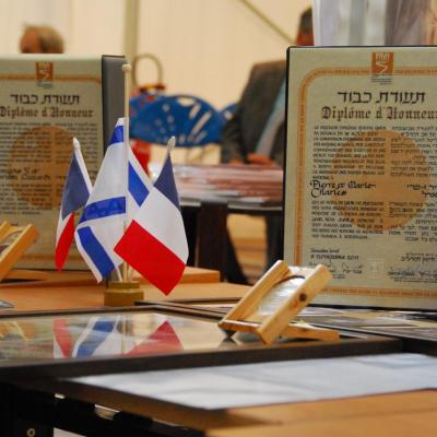 Remise de médaille aux Justes de l'Isère le 6 mai 2013.