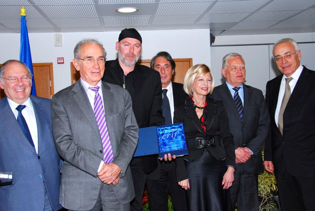 Prix du CRIF 2012 décerné à Guillaume Ribot