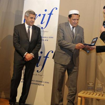 Prix Louis Blum 2015, décerné à l'Imam Hassen CHALGHOUMI