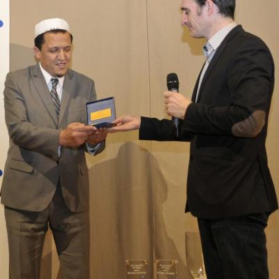 Prix Louis Blum 2015, décerné à l'Imam Hassen CHALGHOUMI