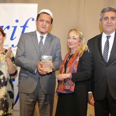 Prix Louis Blum 2015, décerné à l'Imam Hassen CHALGHOUMI