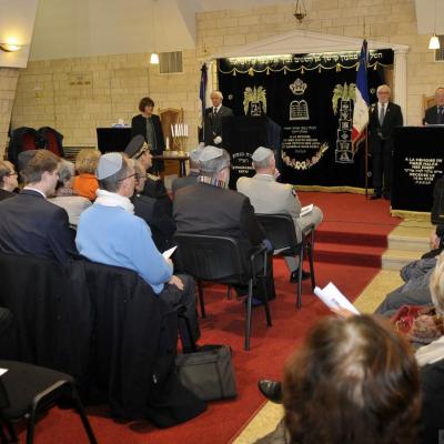 Cérémonie synagogue Rachi