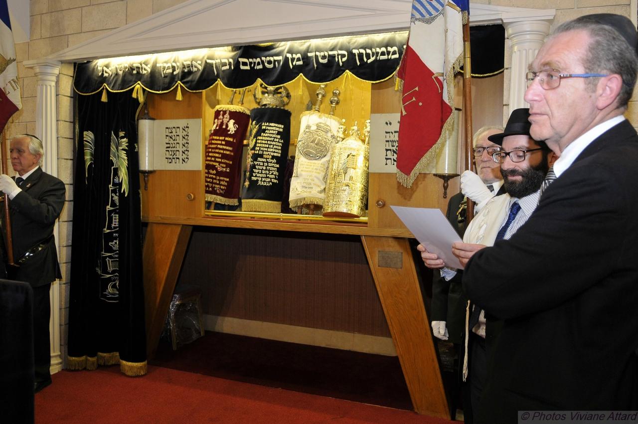 Cérémonie synagogue Rachi