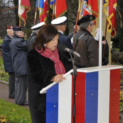 Cérémonie Place Paul Mistral Grenoble