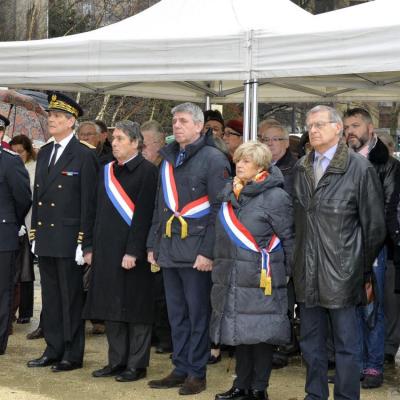 Cérémonie Place Paul Mistral Grenoble