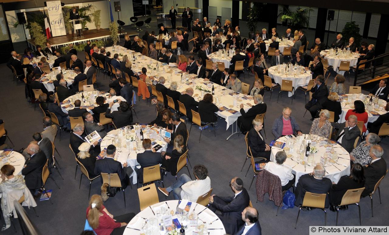 Diner du Crif Grenoble Dauphiné 2017