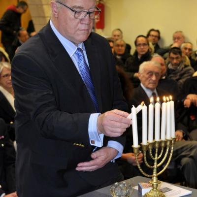 Synagogue Rachi 70ème anniversaire de la Libération du camp d'Auschwitz
